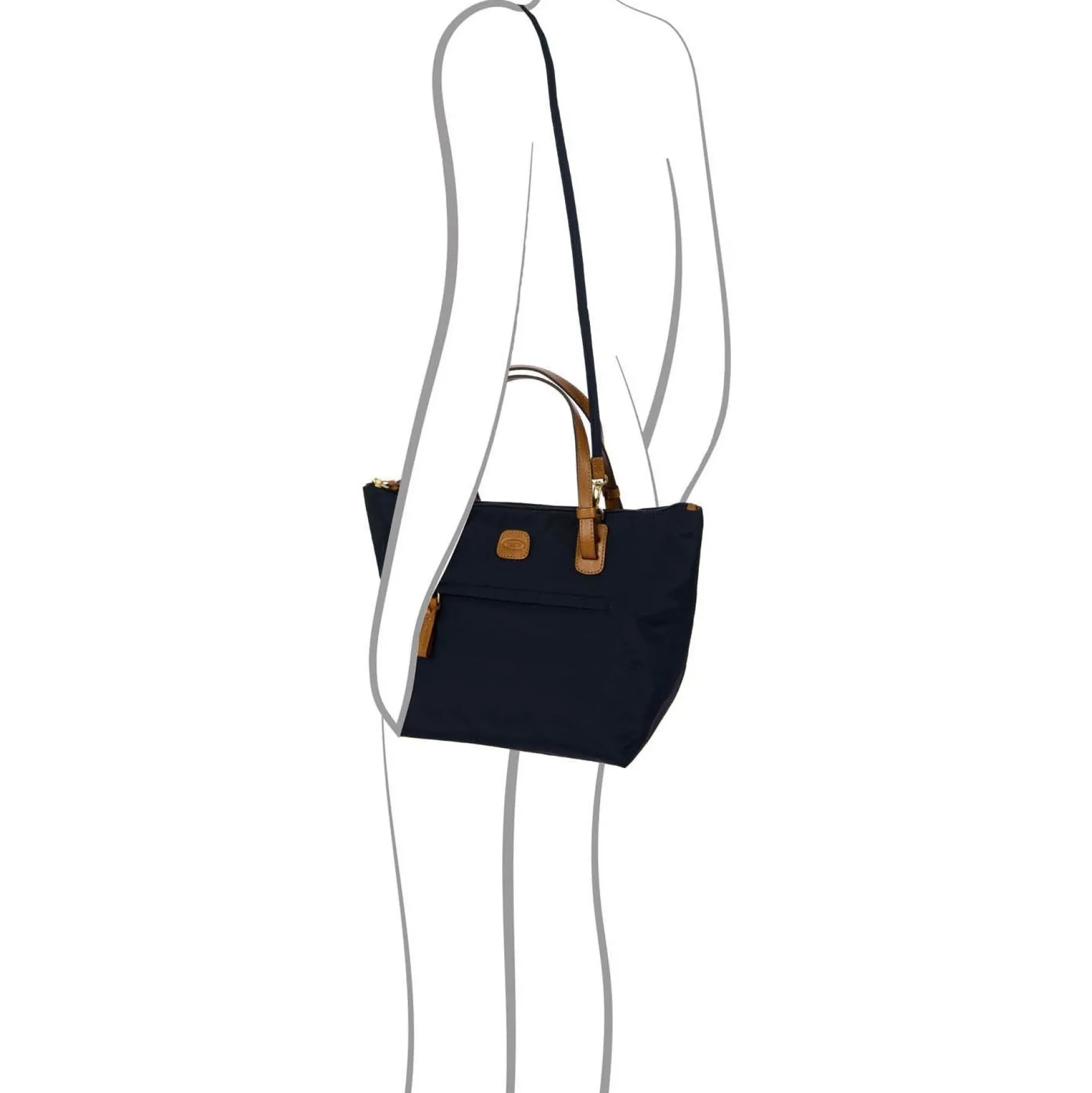 X-Bag Shopping S Sportina - Schultertasche 25 cm (blue)