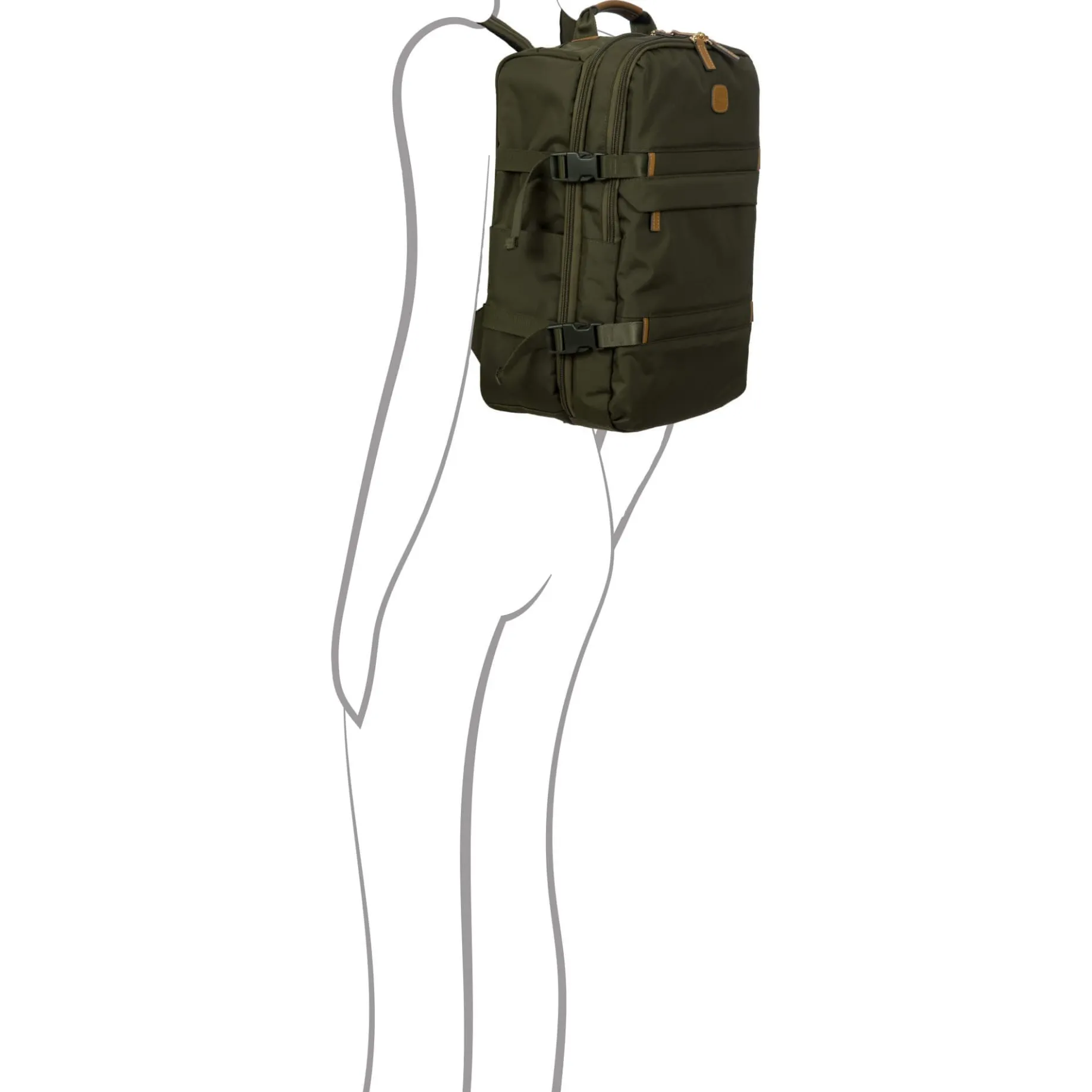 X-Bag Travel - Reiserucksack 42 cm (olive)