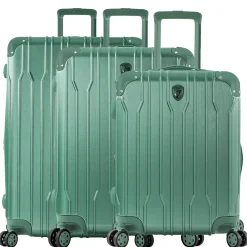 Xtrak - 4-Rollen-Trolley Set 3tlg. erw. (midnight green)