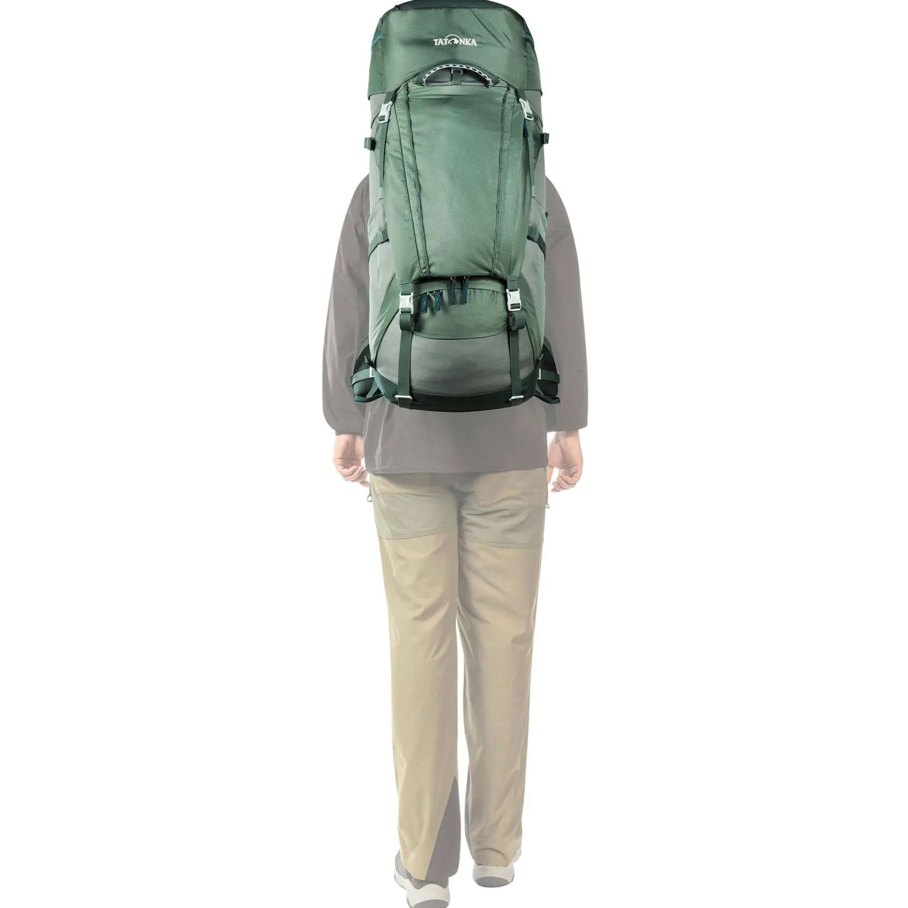 Yukon 50+10 - Trekkingrucksack 73 cm erw. (sage green)