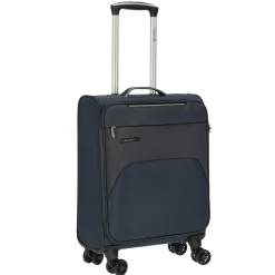 Zambia - 4-Rollen-Kabinentrolley 55 cm (blue)