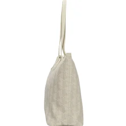 Zely - Shopper 37 cm (mono bone white taupe)
