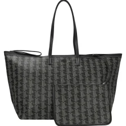 Zely - Shopper L (mono noir beige)