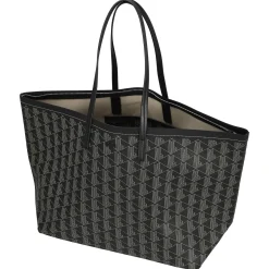 Zely - Shopper L (mono noir beige)