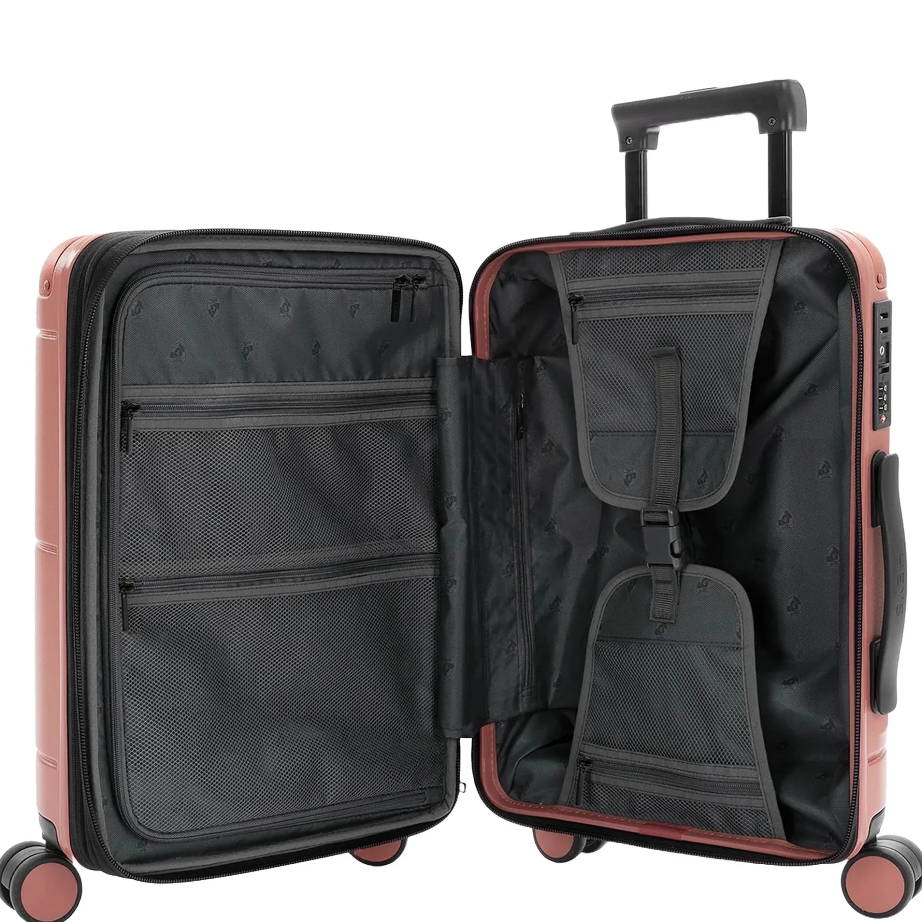 Zen - 4-Rollen-Kabinentrolley S 54.5 cm erw. (coral)