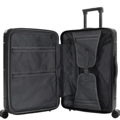 Zen - 4-Rollen-Trolley M 66 cm erw. (schwarz)