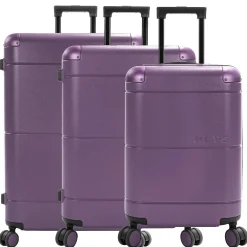 Zen - 4-Rollen-Trolley Set 3tlg. erw. (lila)