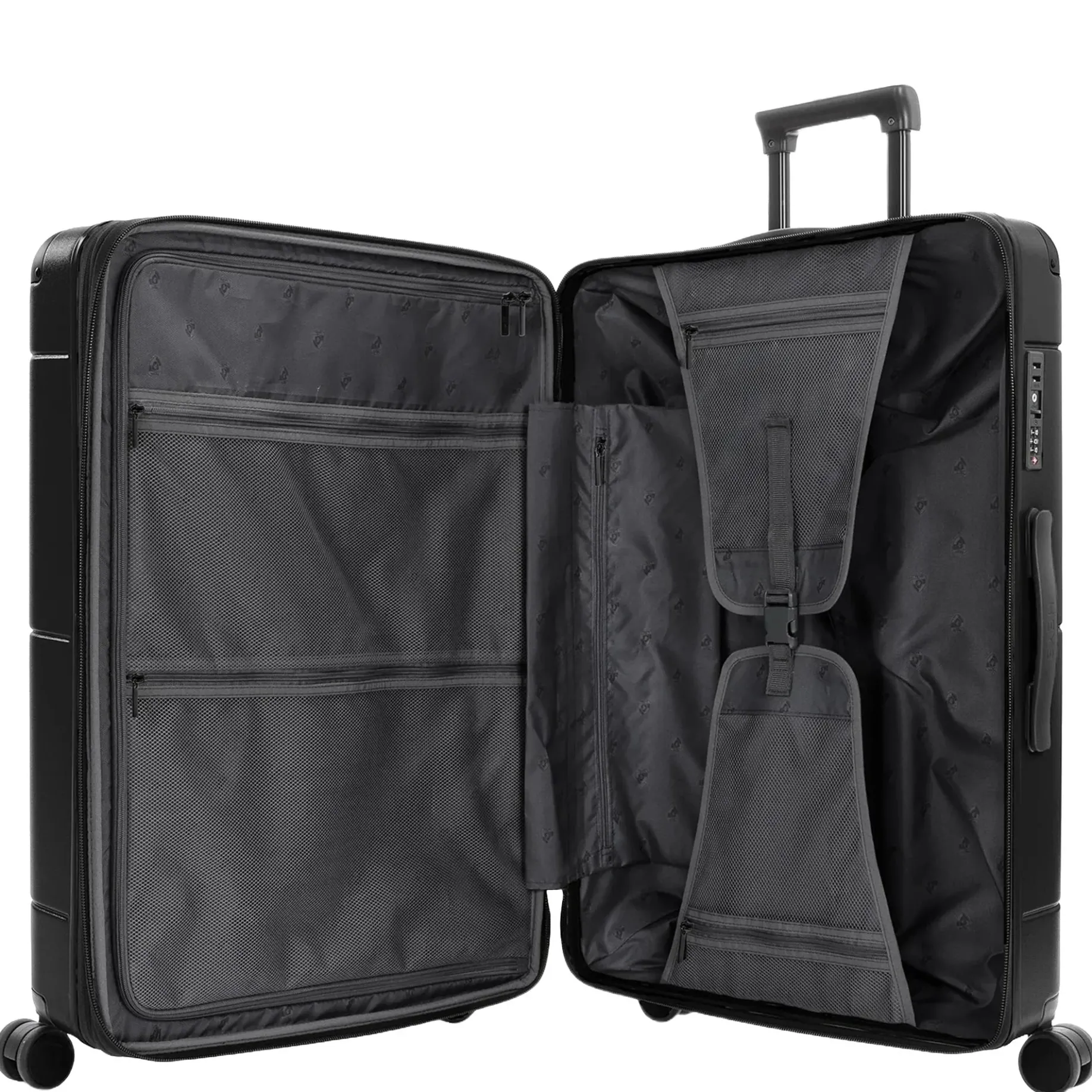 Zen - 4-Rollen-Trolley Set 3tlg. erw. (black)