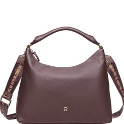 Zita - Schultertasche 37 cm M (rosewood)