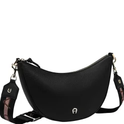 Zita - Schultertasche S 30 cm (black coloured)