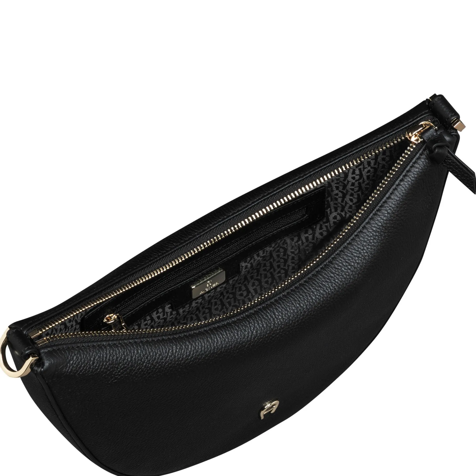 Zita - Schultertasche S 30 cm (black coloured)