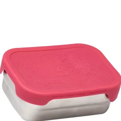 Zubehör - Brotzeitbox Edelstahl 2tlg. 16 cm (Prinzessin)
