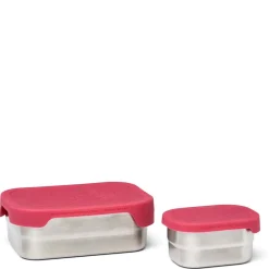Zubehör - Brotzeitbox Edelstahl 2tlg. 16 cm (Prinzessin)