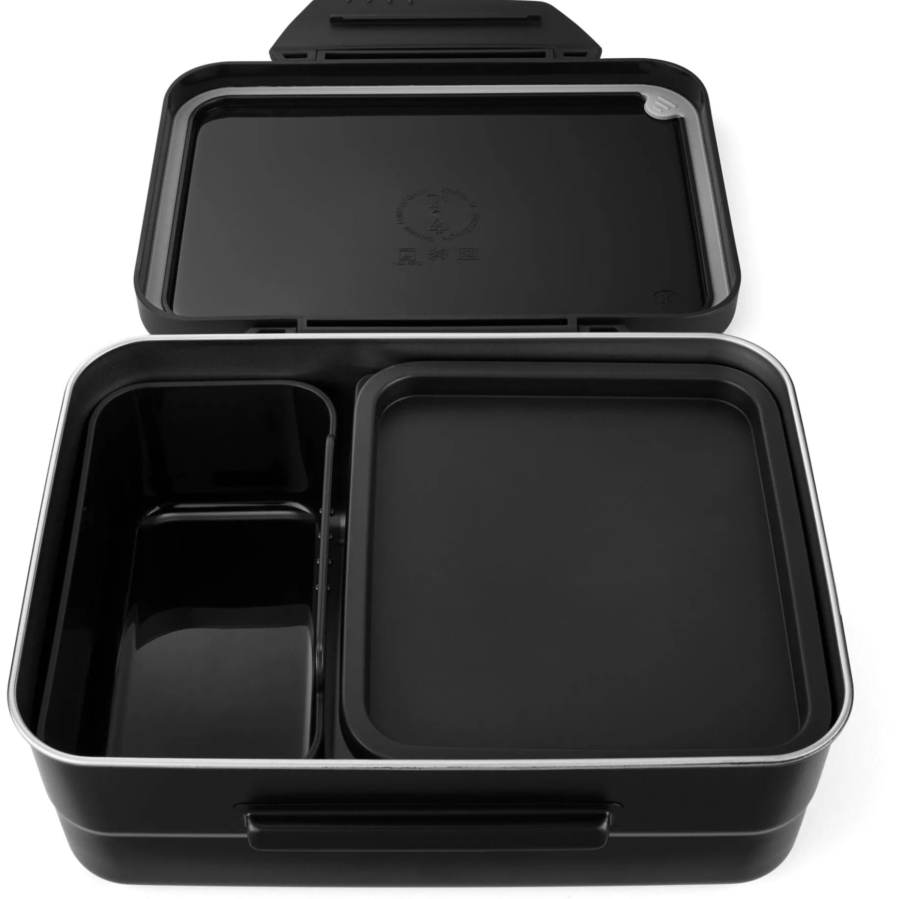 Zubehör - Lunchbox Edelstahl 3 tlg. 2025 (schwarz)
