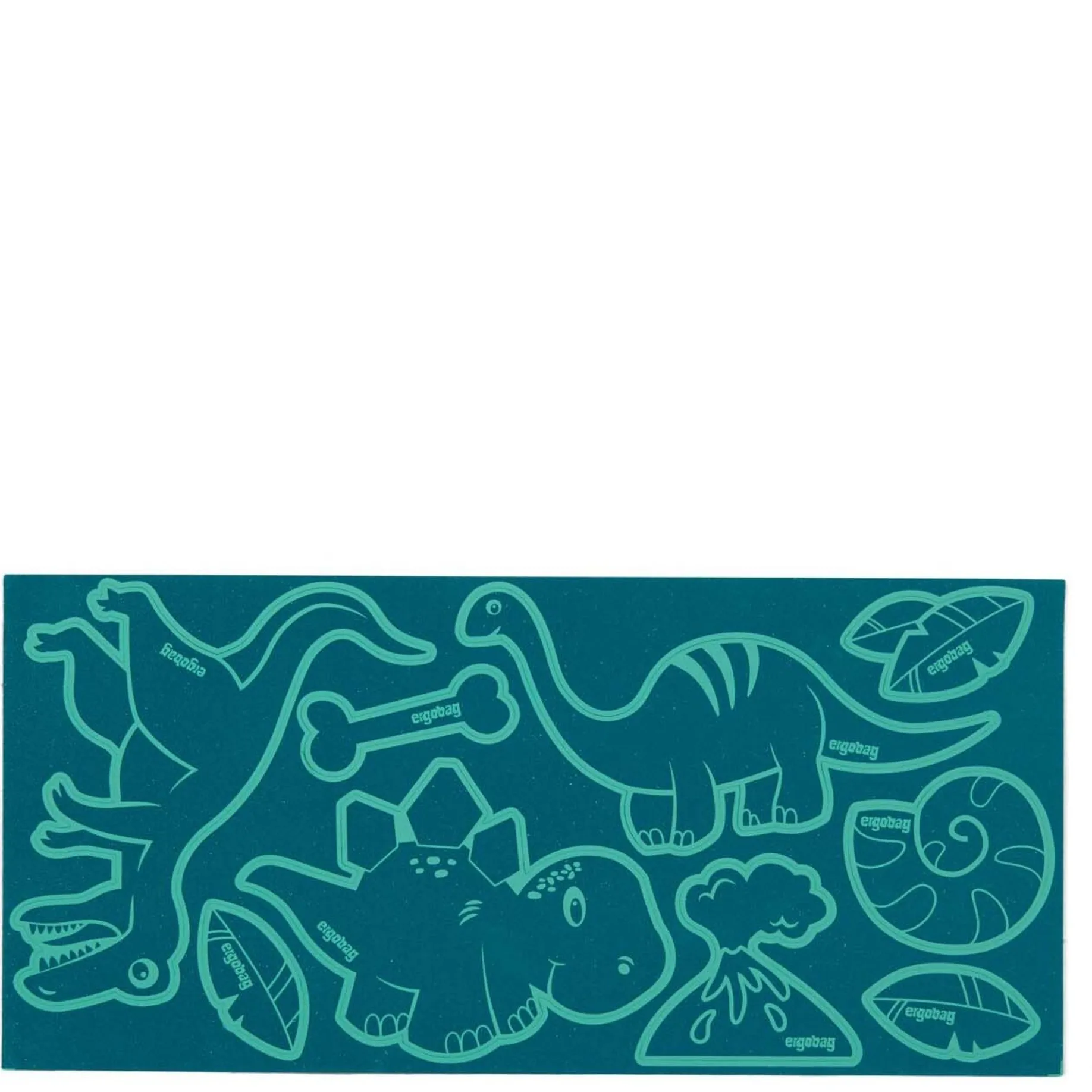 Zubehör - Reflexie Sticker Set 8tlg. (Dinosaurier)