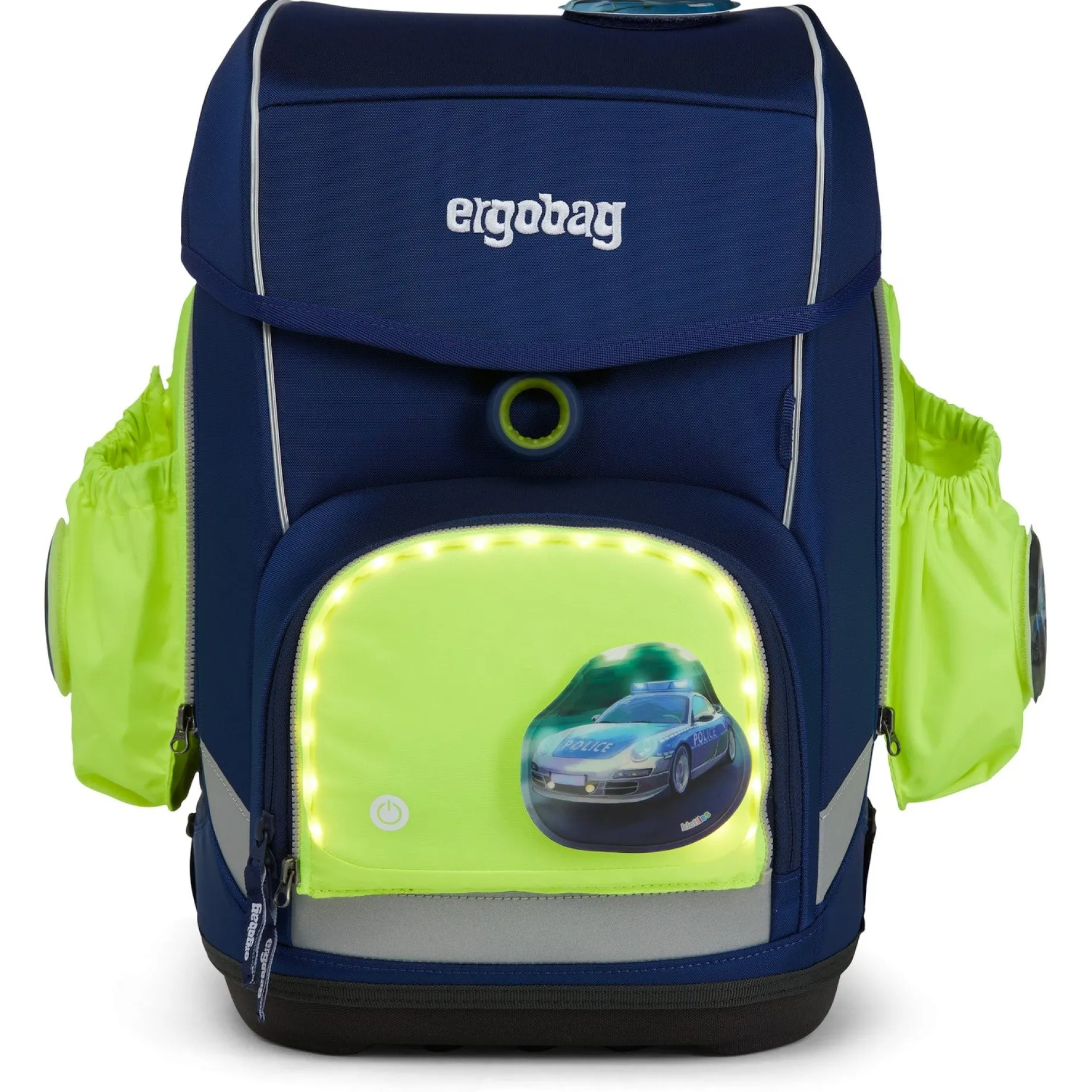 Zubehör Pack/Cubo/Cubo Light/Wide Fluo LED - Seitentaschen Zip-Set 3tlg. (gelb)