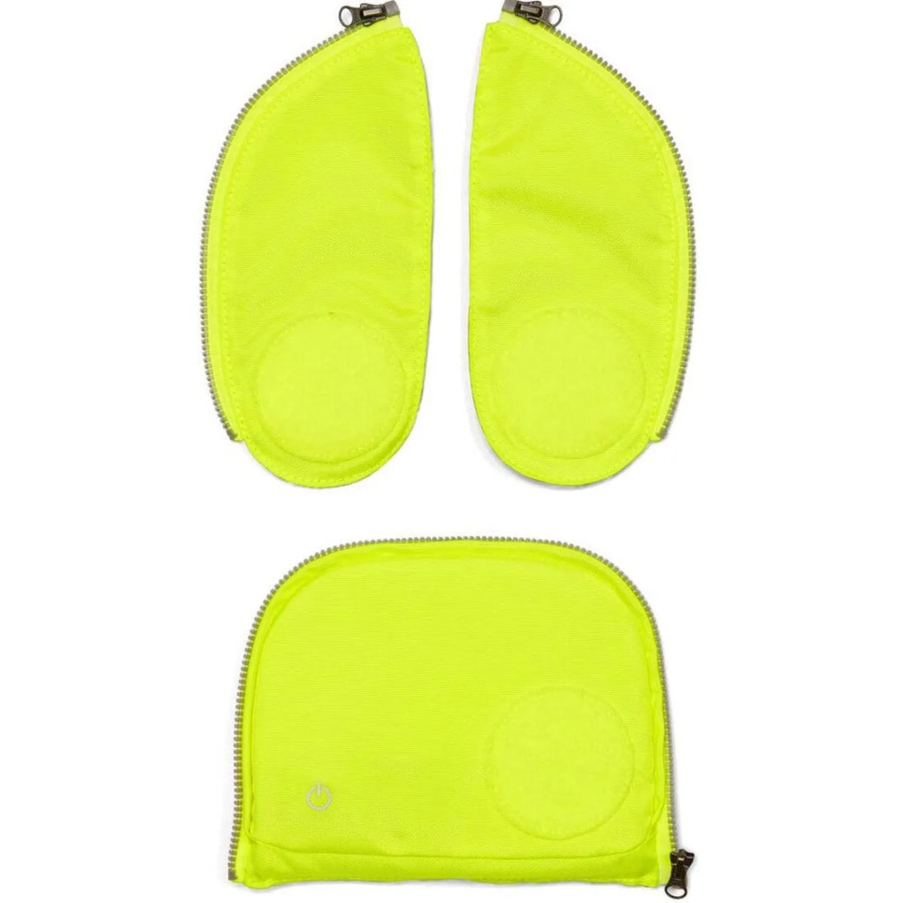 Zubehör Pack/Cubo/Cubo Light - Seitentaschen Zip-Set 3tlg. (gelb)