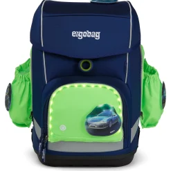 Zubehör Pack/Cubo/Cubo Light/Wide Fluo LED - Seitentaschen Zip-Set 3tlg. (grün)